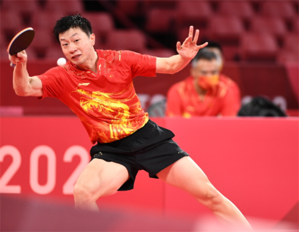 奥地利乒乓球队险胜法国乒乓球队，马龙送出助攻