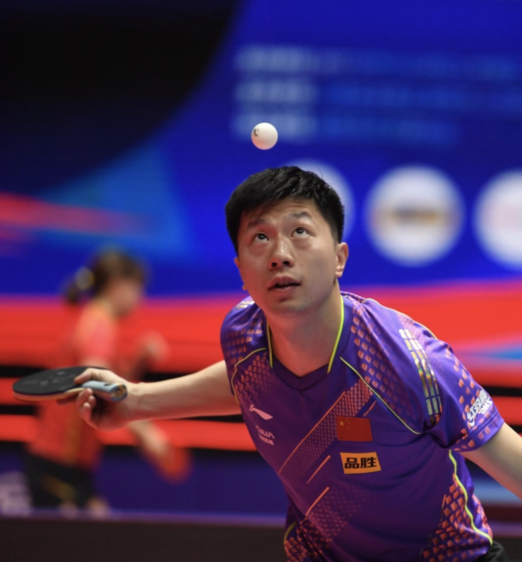 法国乒乓球队鏖战中国乒乓球队，马龙制霸全场的简单介绍