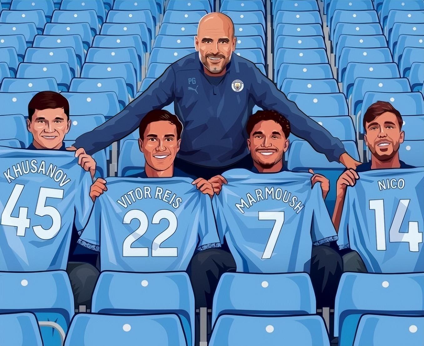 瓜帅排兵布阵神奇，曼城稳坐积分榜领头羊